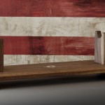 10-8 Woodworks Walnut Baton display (table top)