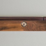 10-8 Woodworks Walnut Baton display (wall mount)