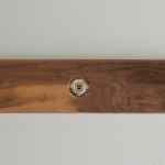 10-8 Woodworks Walnut Baton display (wall mount)